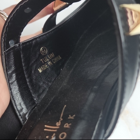 Black Rockstudd pointy flats new size 6.5 - Picture 5 of 7